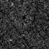 F150W image, 3.2 arcsec across, north up