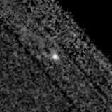 F200W image, 3.2 arcsec across, north up