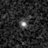 F444W image, 3.2 arcsec across, north up