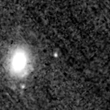 F115W image, 3.2 arcsec across, north up