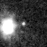 F356W image, 3.2 arcsec across, north up