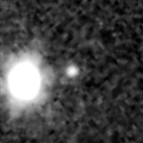 F444W image, 3.2 arcsec across, north up