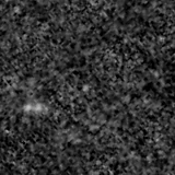 F150W image, 3.2 arcsec across, north up