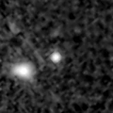 F356W image, 3.2 arcsec across, north up