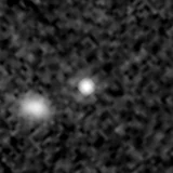 F444W image, 3.2 arcsec across, north up