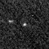F115W image, 3.2 arcsec across, north up