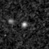 F277W image, 3.2 arcsec across, north up