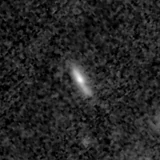 F150W image, 3.2 arcsec across, north up