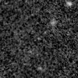 F200W image, 3.2 arcsec across, north up