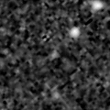 F277W image, 3.2 arcsec across, north up