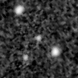 F444W image, 3.2 arcsec across, north up