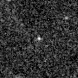 F200W image, 3.2 arcsec across, north up