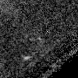 F115W image, 3.2 arcsec across, north up