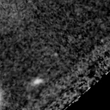 F200W image, 3.2 arcsec across, north up