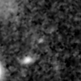 F277W image, 3.2 arcsec across, north up