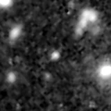 F277W image, 3.2 arcsec across, north up