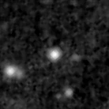 F277W image, 3.2 arcsec across, north up