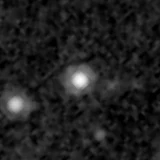 F444W image, 3.2 arcsec across, north up