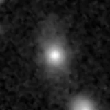 F356W image, 3.2 arcsec across, north up