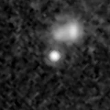 F444W image, 3.2 arcsec across, north up