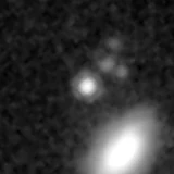 F410M image, 3.2 arcsec across, north up