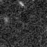 F115W image, 3.2 arcsec across, north up