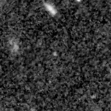 F150W image, 3.2 arcsec across, north up
