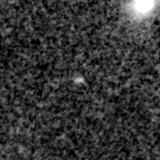 F200W image, 3.2 arcsec across, north up