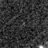 F150W image, 3.2 arcsec across, north up
