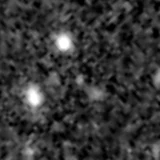 F277W image, 3.2 arcsec across, north up