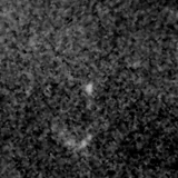 F200W image, 3.2 arcsec across, north up