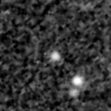 F444W image, 3.2 arcsec across, north up
