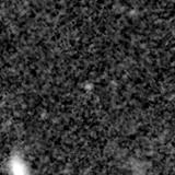 F150W image, 3.2 arcsec across, north up