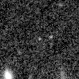 F200W image, 3.2 arcsec across, north up
