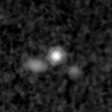 F356W image, 3.2 arcsec across, north up
