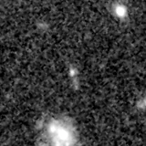 F150W image, 3.2 arcsec across, north up