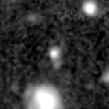 F277W image, 3.2 arcsec across, north up