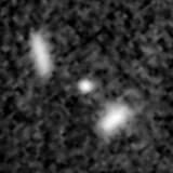 F356W image, 3.2 arcsec across, north up