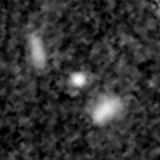 F444W image, 3.2 arcsec across, north up