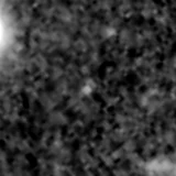 F277W image, 3.2 arcsec across, north up