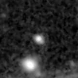 F277W image, 3.2 arcsec across, north up