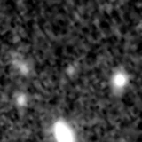 F277W image, 3.2 arcsec across, north up