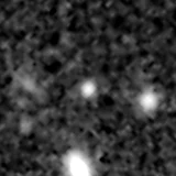 F444W image, 3.2 arcsec across, north up