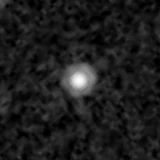 F444W image, 3.2 arcsec across, north up