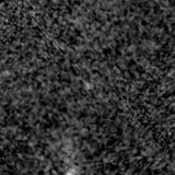 F200W image, 3.2 arcsec across, north up