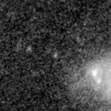 F115W image, 3.2 arcsec across, north up