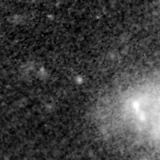 F200W image, 3.2 arcsec across, north up