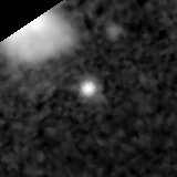 F356W image, 3.2 arcsec across, north up