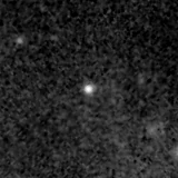 F200W image, 3.2 arcsec across, north up