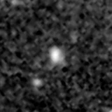 F277W image, 3.2 arcsec across, north up